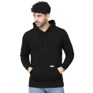 Hoodies for Man | High Neck Hoodie for Men | Winter Hoodie for Boys Sweatshirt with Hoodies | High Neck Drawstring Hooded
